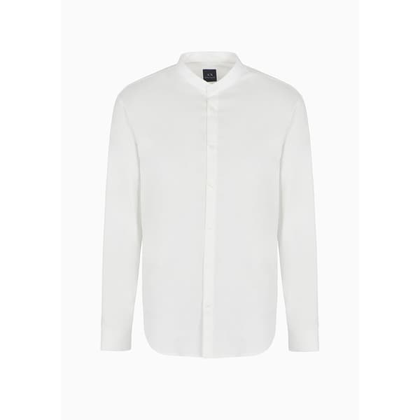 Armani Exchange Xm000017_af10192 Skjorte Med Lange ærmer Hvid M Mand