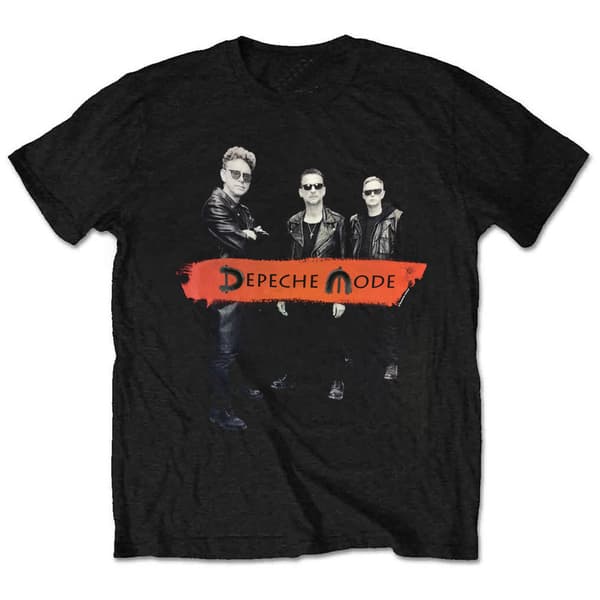 Depeche Mode Band Photo Global Spirit Tour T Shirt Black XL