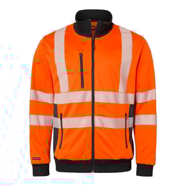 1529 Sweat Fluorescent orange/navy Unisex