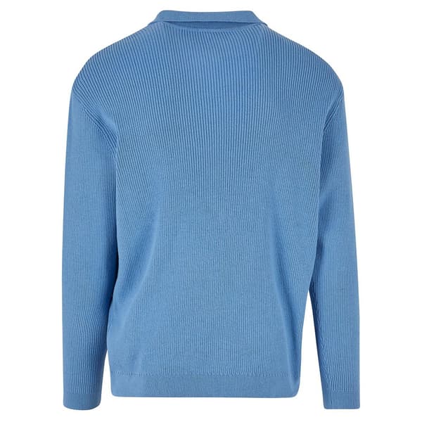Urban Classics Oversized T-shirt Med Lange ærmer Blå 2XL / Regular Mand