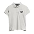 Miniatyrbild 2 av 5: Superdry 90s Fitted Kortärmad Polotröja Beige L Kvinna