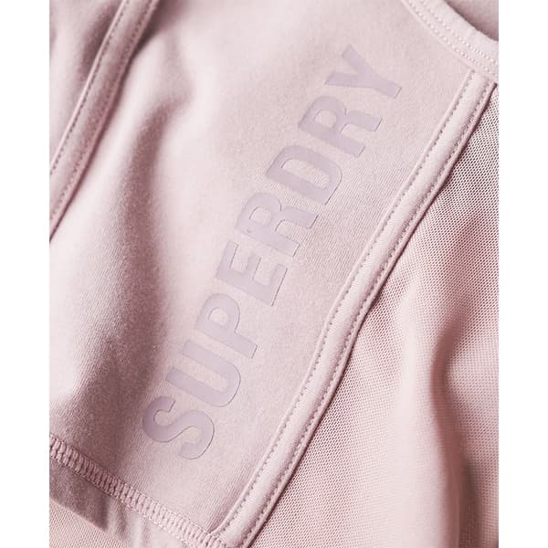 Superdry Sport Tech Corset ärmlös T-shirt Lila L Kvinna