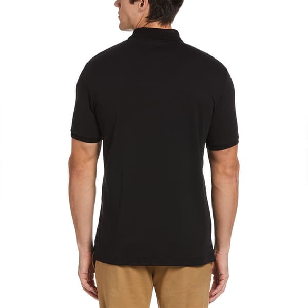 Original Penguin Daddy Organic Pique Sticker Pete Kortärmad Polotröja Svart XL Man