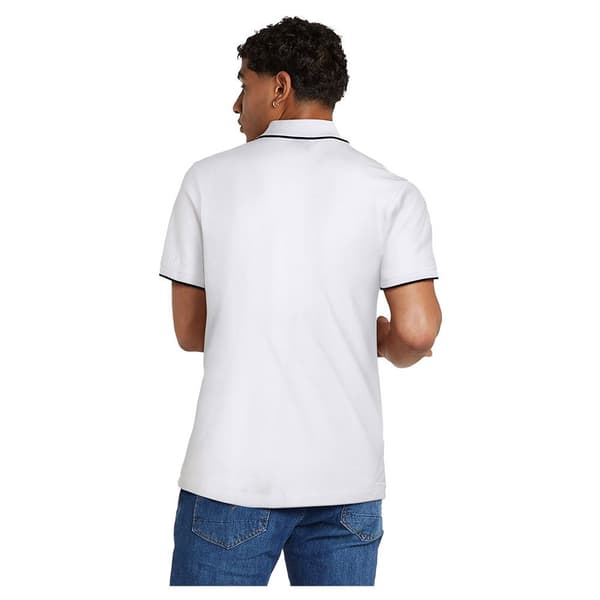 G-star Chest Logo Kortärmad Polotröja Vit S Man