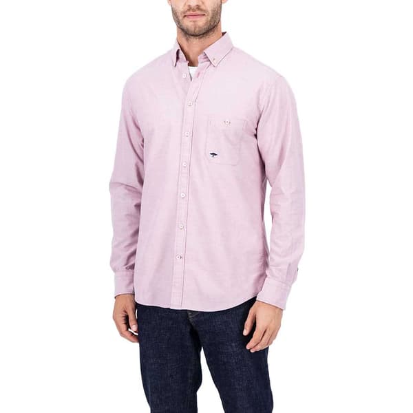 Fynch Hatton 14146050 Skjorte Med Lange ærmer Rosa XL Mand