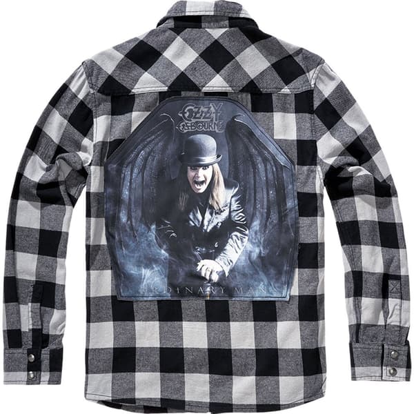 Brandit Ozzy Skjorte Med Lange ærmer Sort 3XL Mand