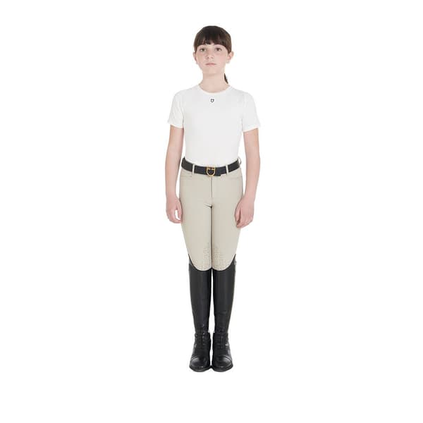 Equestro Technical Junior Training Lyhythihainen T-paita Valkoinen 14 Years Poika
