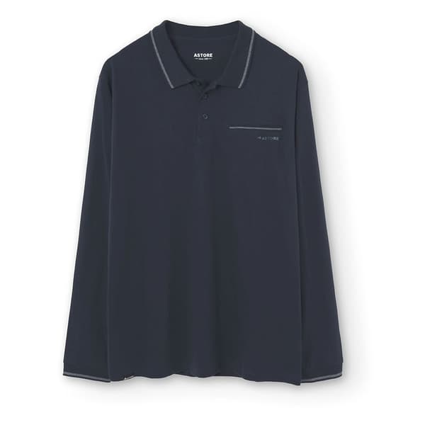 Astore Omag Polo Med Lange ærmer Blå 2XL Mand