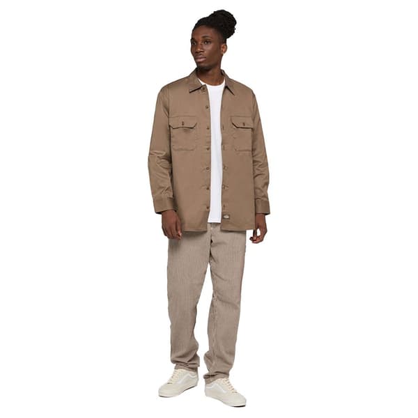 Dickies Rec Work Pitkähihainen Paita Ruskea XL Mies