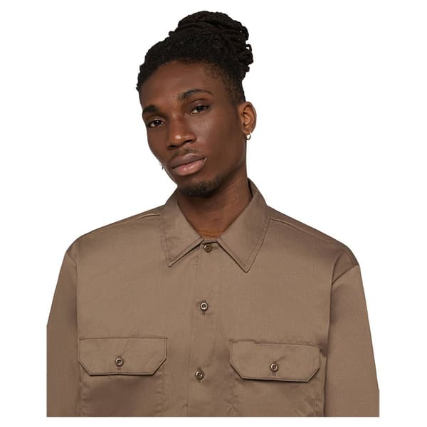 Dickies Rec Work Pitkähihainen Paita Ruskea XL Mies