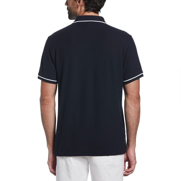 Original Penguin Earl Organic Pique Kortærmet Polo Blå XL Mand