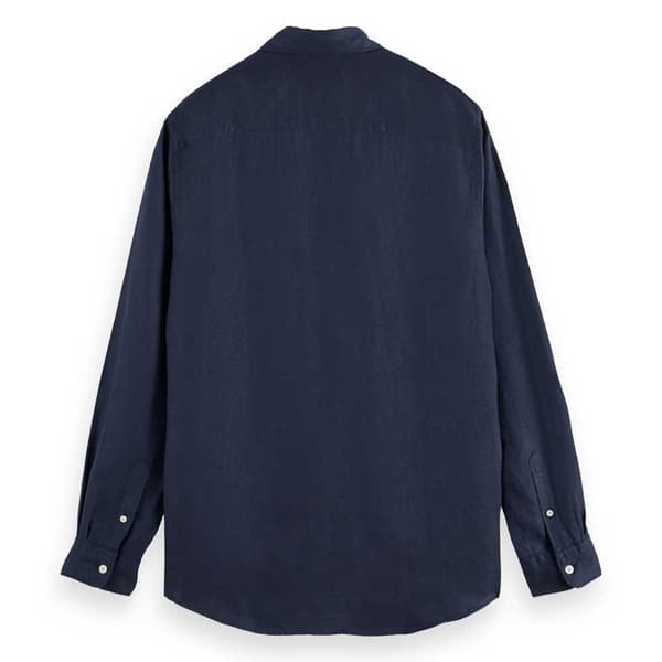 Scotch & Soda 179188 Pitkähihainen Kauluspaita Sininen M Mies