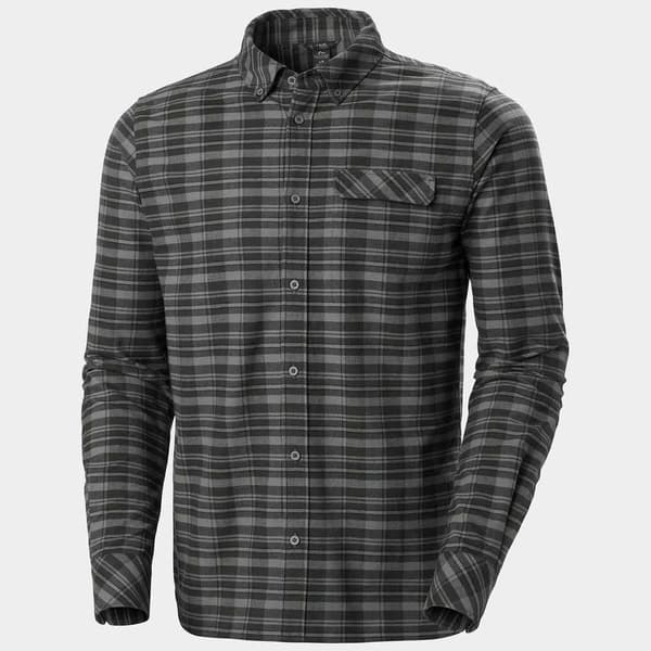 Helly Hansen Classic Check Kortærmet Skjorte Blå S Mand
