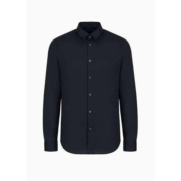 Armani Exchange 8nzc31_zn28z Skjorta Med Långa ärmar Blå XS Man