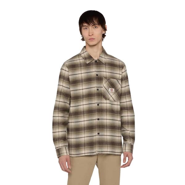 Dickies Forest Check Skjorte Med Lange ærmer Flerfarvet M Mand