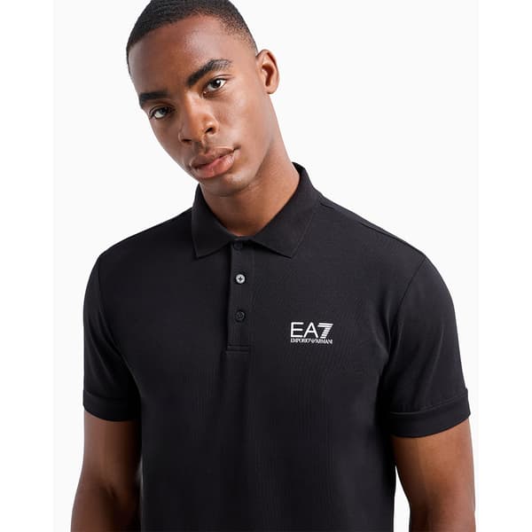 Ea7 Emporio Armani 8npf14_pjvqz Poloskjorte Sort M Mand