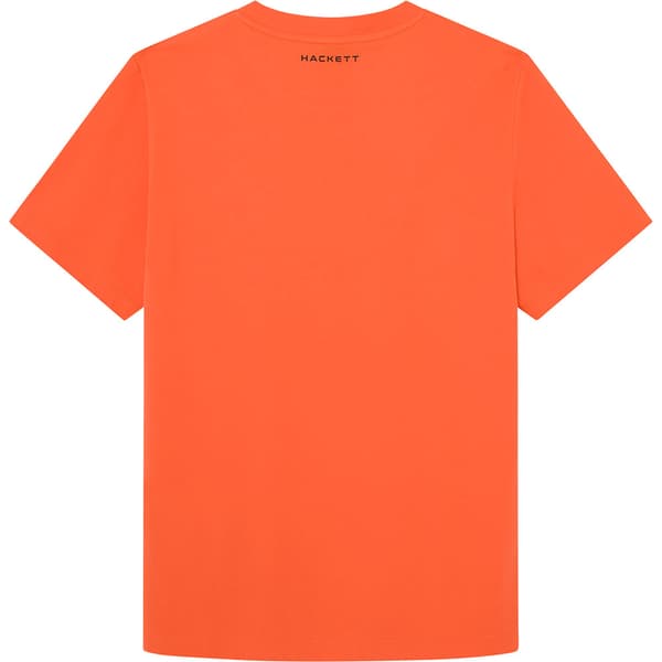Hackett Camo Graphic T-shirt Med Korta ärmar Orange S Man
