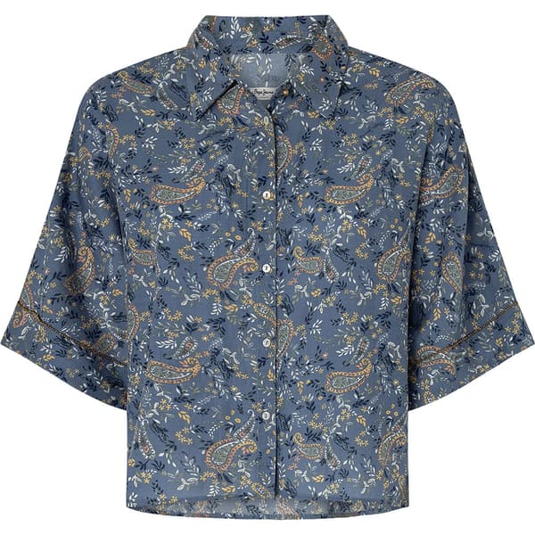 Pepe Jeans Mery 3/4-ärmsskjorta Blå S Kvinna