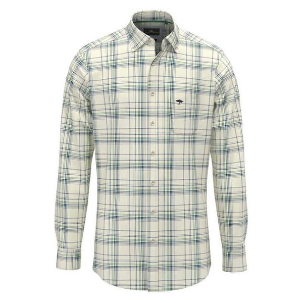 Fynch Hatton 14098010 Skjorta Med Långa ärmar Beige M Man