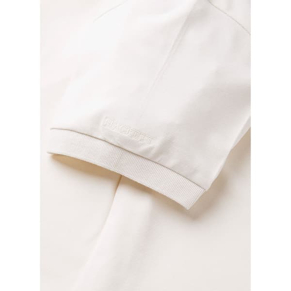 Hackett Heritage Lyhythihainen Pikeepaita Valkoinen XL Mies