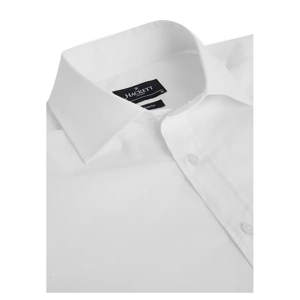 Hackett Stretch Pop Dc Pitkähihainen Paita Valkoinen XS Mies