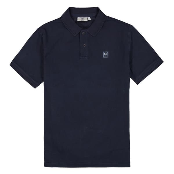 Garcia Z1105 Kortärmad Polotröja Blå S Man