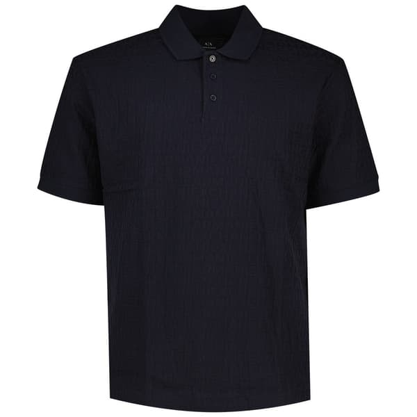 Armani Exchange 6dzfhl-zj2zz Kortärmad Polotröja Blå 2XL Man