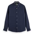 Pikkukuva 1 / 3: Scotch & Soda 179188 Pitkähihainen Kauluspaita Sininen 2XL Mies
