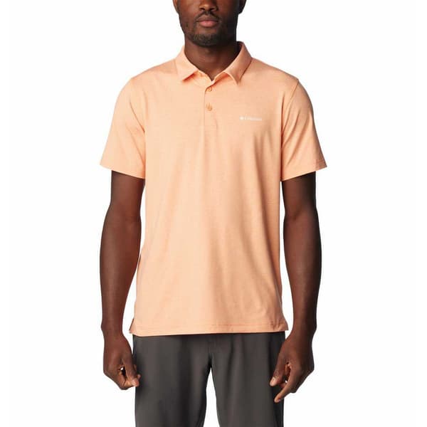Columbia Tech Trail™ Kortærmet Polo Orange S Mand