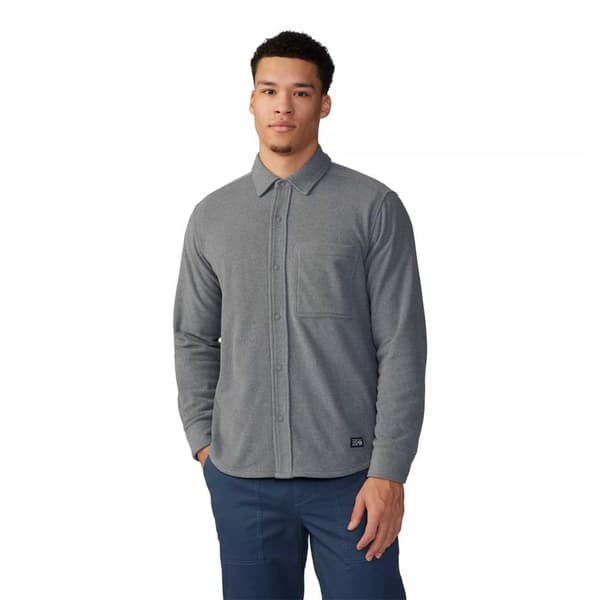 Mountain Hardwear Microchill Foil Skjorte Med Lange ærmer Grå L Mand