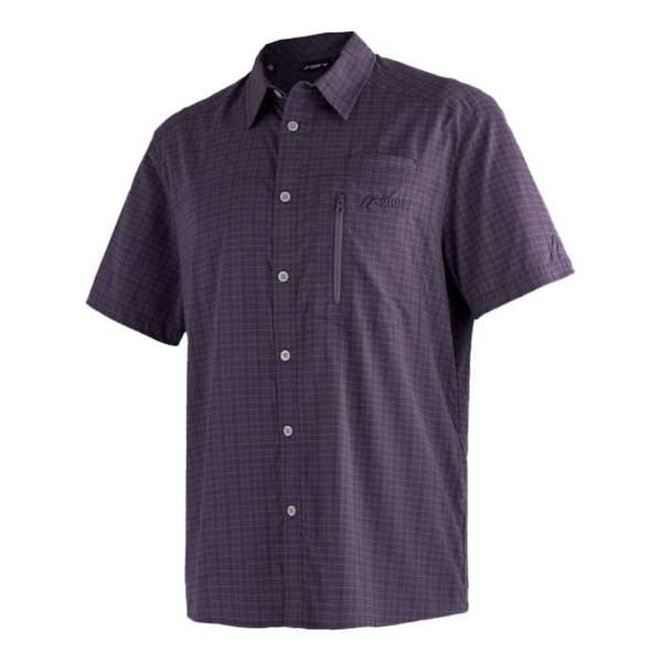Maier Sports Mats S/s Kortärmad Skjorta Grå S / Regular Man