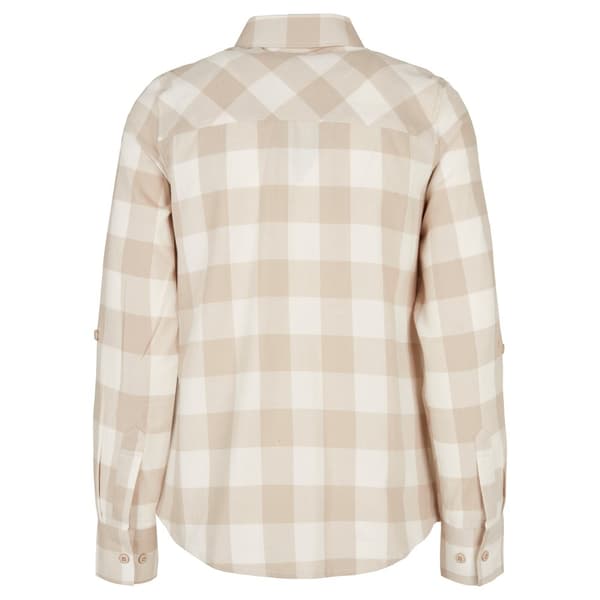Urban Classics Turnup Checked Skjorte Med Lange ærmer Hvid 4XL Kvinde