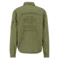 Miniatyrbillede 2 af 2: Alpha Industries Air Force Emb Skjorte Med Lange ærmer Grøn S Mand