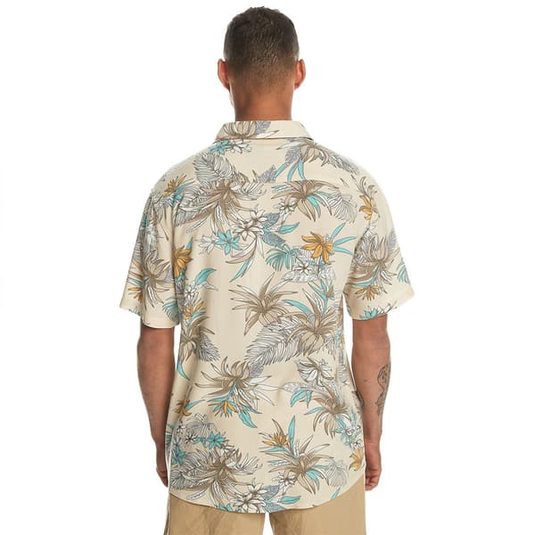 Quiksilver Lemnas Lyhythihainen Paita Beige S Mies