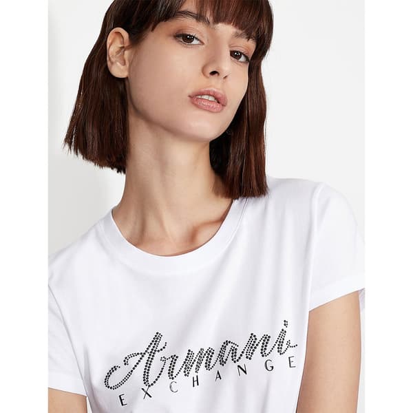 Armani Exchange 8nyt91_yjg3z Lyhythihainen T-paita Musta M Nainen