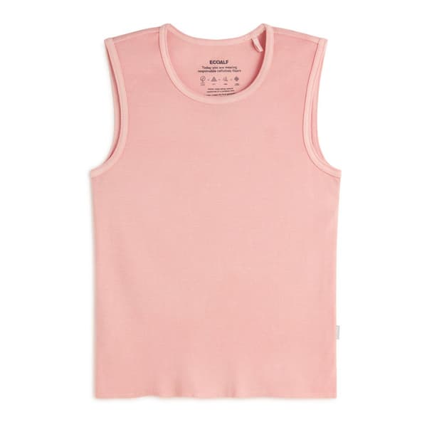 Ecoalf Leknes ärmlös T-shirt Rosa M Kvinna