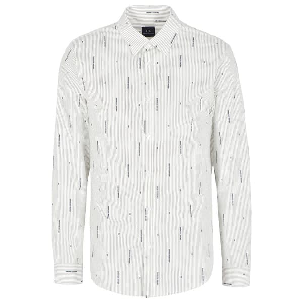 Armani Exchange 6dzc06-zn5dz Pitkähihainen Kauluspaita Valkoinen XS Mies