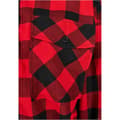 Miniatyrbillede 6 af 8: Urban Classics Oversized Check Skjorte Med Lange ærmer Rød 4XL Kvinde