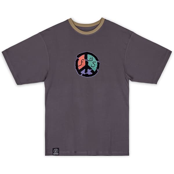 Grimey Lost Boys Heavyweight T-shirt Med Korta ärmar Grå L Man