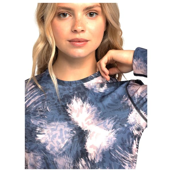 Roxy Day Break T-shirt Med Lange ærmer Blå XL Kvinde