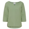 Miniatyrbild 1 av 2: Sea Ranch Corrie T-shirt Med 3/4 ärm Och V-ringning Grönt M Kvinna