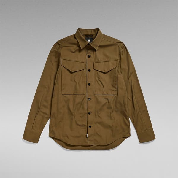 G-star D22971-d384 Regular Fit Skjorta Med Långa ärmar Grönt S Man