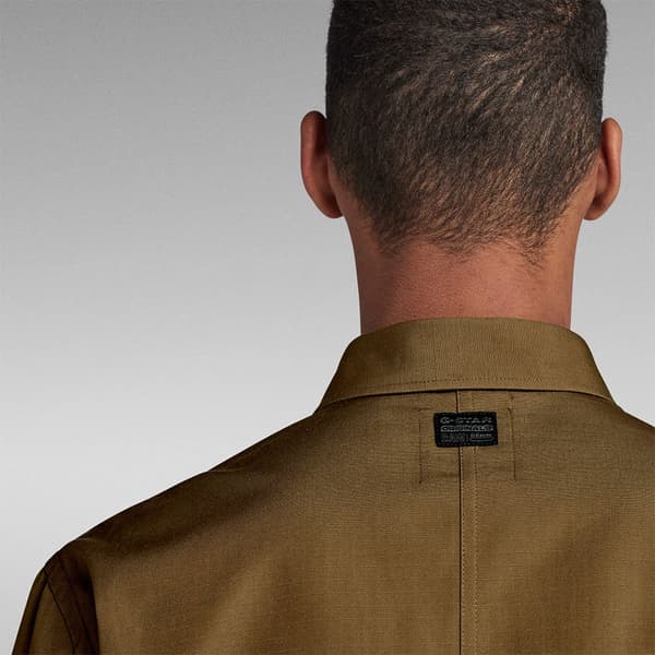 G-star D22971-d384 Regular Fit Skjorta Med Långa ärmar Grönt S Man