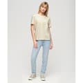 Pikkukuva 2 / 4: Superdry Embossed Vl Relaxed Lyhythihainen T-paita Beige L Nainen