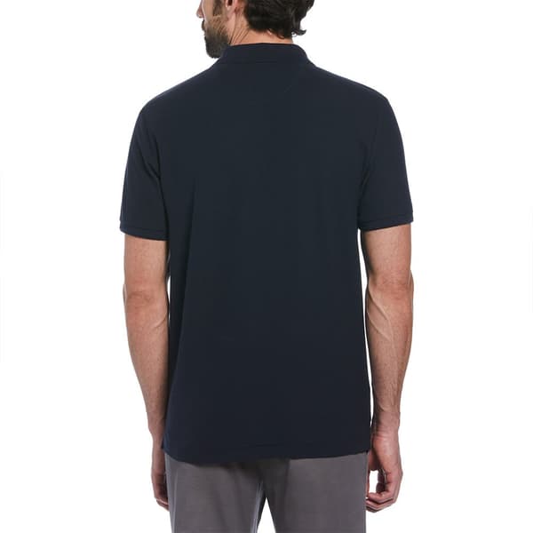 Original Penguin Daddy Organic Pique Kortærmet Polo Blå M Mand