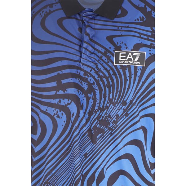 Ea7 Emporio Armani 6dpf03_pjpcz Poloskjorta Blå XS Man