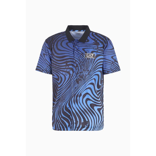 Ea7 Emporio Armani 6dpf03_pjpcz Poloskjorta Blå XS Man