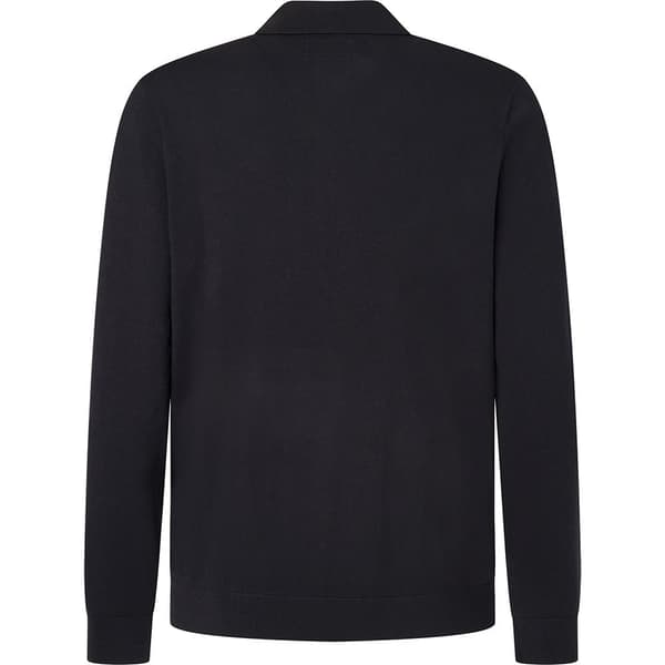 Pepe Jeans Malone Polo Med Lange ærmer Sort L Mand