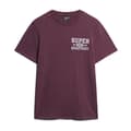Miniatyrbild 2 av 5: Superdry Athletic College Graphic T-shirt Med Korta ärmar Lila S Man
