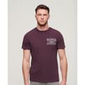 Miniatyrbild 1 av 5: Superdry Athletic College Graphic T-shirt Med Korta ärmar Lila S Man